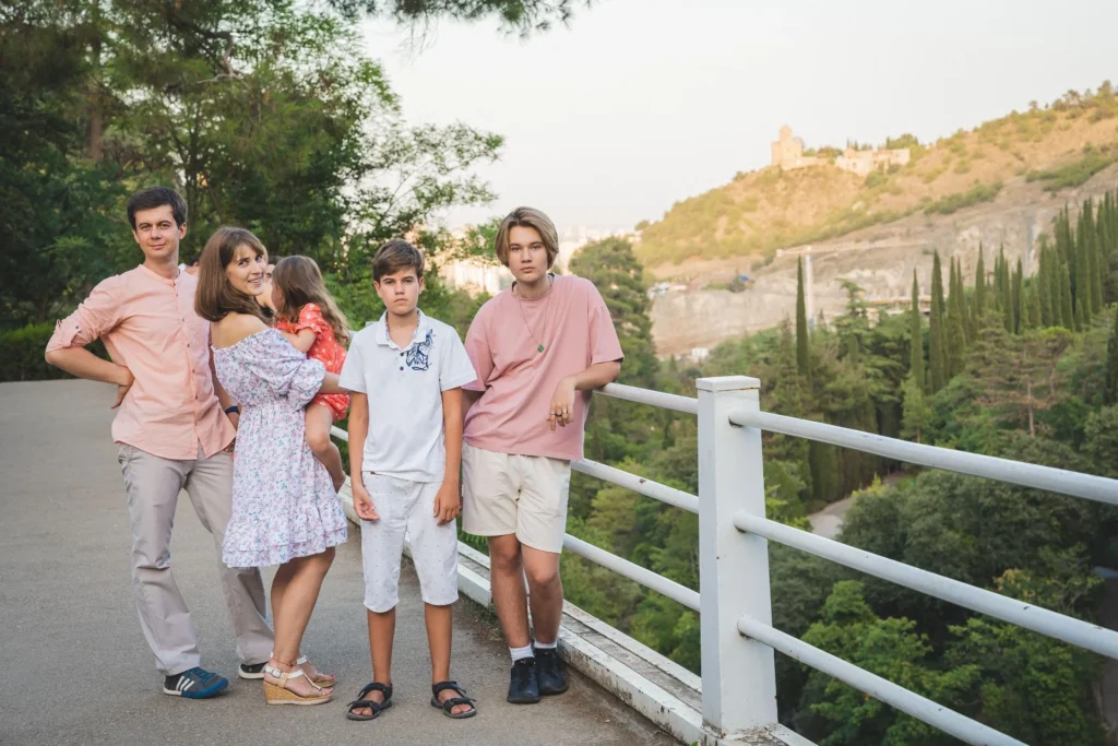 family session tbilisi - ირაკლი შელია ოჯახური ფოტო